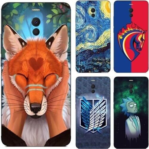 For Meizu M6 Note/ M 6 Note Case Soft TPU Silicone Cover for Meizu M6 Note Cartoon Phone Case for MeizuM6 Note Full Coque