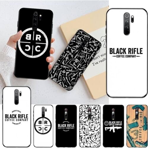 Black Rifle Coffee Company Phone Case for Redmi 9A 8A 7 6 6A Note 9 8 8T Pro Max Redmi 9 K20 K30 Pro