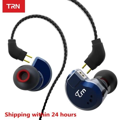 TRN V80 2DD 2BA Hybrid In Ear Earphone HIFI Monito Running Sport Earphone Earplug Headset Detachable Cable ZST V30 ES4 V90 BA5