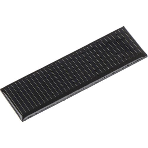 Hot New 84*28mm Mini 5.5V 20MA Mono Solar Panel For DIY Toy/Solar Lawn Light Sensor Lights/ Solar Flashlight 5.5V Wholesale