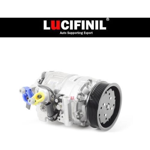 LuCIFINIL Cayenne V6 3.2L V6 3.6L M55.02 V6 3.6L M55.01 AC Compressor Air Conditoner Compressor With Clutch Pulley 95812601200