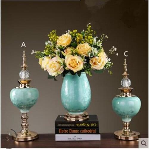Creative glass crafts and vases, beautiful home office restaurant bar decorations, Christmas wedding decoration gifts