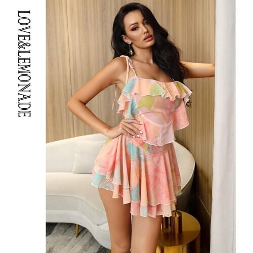 Розовые летние платья LOVE&LEMONADE China At AliExpress