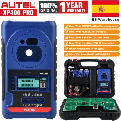 Autel XP400PRO + IMKPA Key Programming Adapter Kit for Mercedes Benz/Volkswagen/AUDI/BMW Use with MaxiIM IM608/IM508/IM608PRO