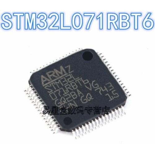 2PCS-20PCS 100% new original authentic STM32L071RBT6 QFP-64 32L071RBT6 QFP64 32-bit microcontroller chip