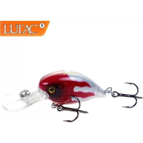 Lutac Fishing lures Floating Crank baits artificial baits Treble hooks colorful outdoor Hard plastic