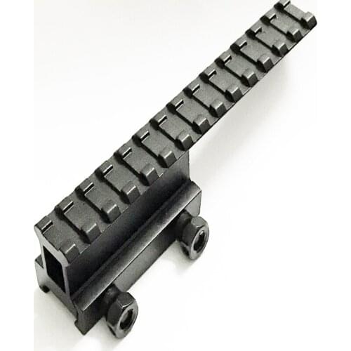 Tactical Extend High Riser Scope Mount Base Flat Top 145mm Length For 20mm Picatinny/Weaver Rail Mount