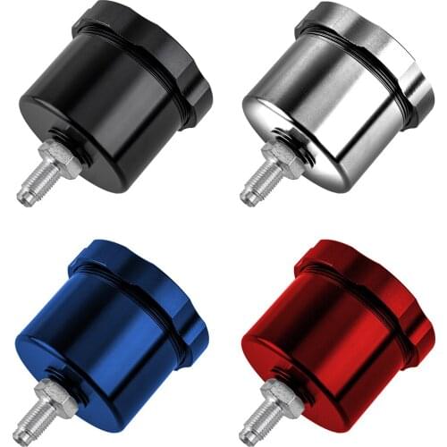 Universal Black/ Red/ Silver/ Blue Hydraulic Drift Handbrake 7/16-20 Oil Tank Can E-Brake Fluid Reservoir Aluminum Alloy