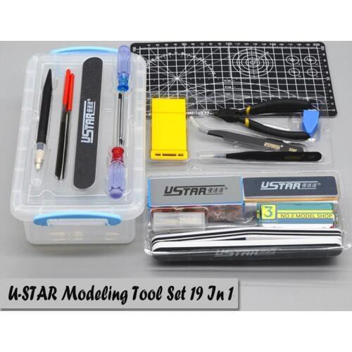UStar UA90067 Making Model Suits Tools Kit for Gundam Tamiya Trumpeter Model Building Tools Hobby Cutting Tools Accessory