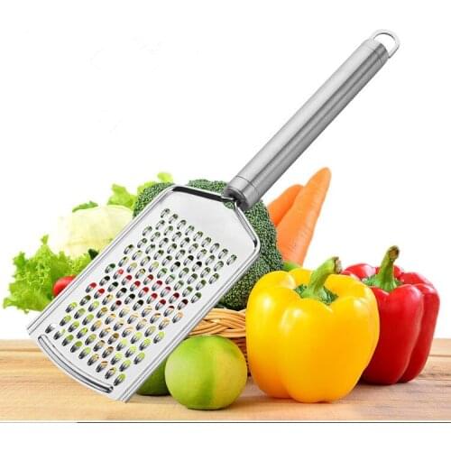 1PC Kitchen Stainless Steel Vegetable Grater Lemon Fruit Peeler Zester Cheese Gadgets For The Spiralizer Cooking Tools KX 161