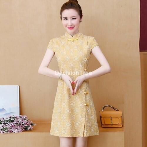 2021 chinese dress cheongsam qipao retro clothing cheongsam woman chinese dress chinese wedding dress elegant party dress