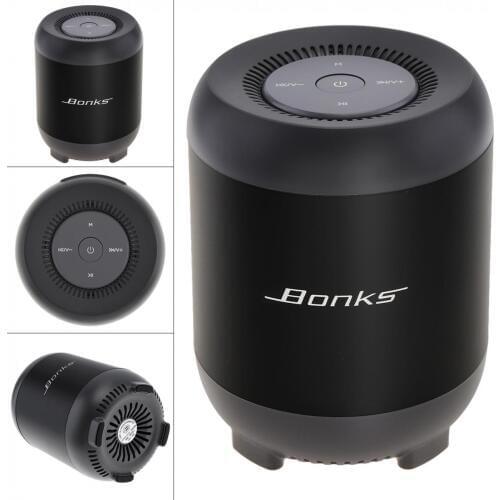 3D Stereo Wireless Mini Bluetooth Speaker with Built-in Bass-enhanced Diaphragm and 1200mAh Lithum Battery HiFi Sound Effect