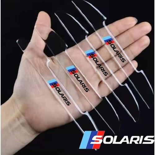 4pcs Car door Prevent impact for hyundai solaris Car Accessories