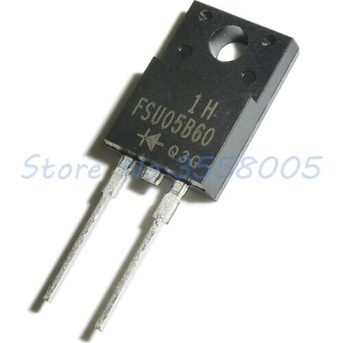 5pcs/lot FSU05B60 TO-220F