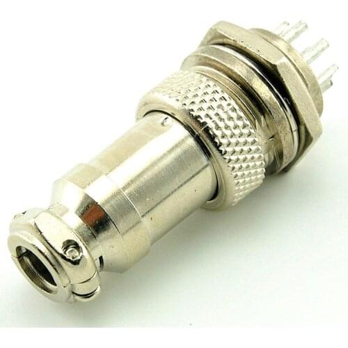 8PIN 16mm GX16-8 core air plug cable connector plug + socket free shipping