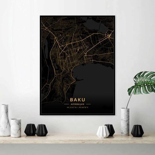 Baku Azerbaijan Poster
