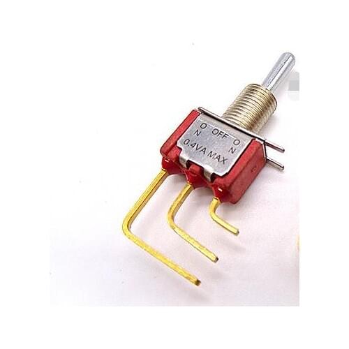 Free Shipping 2pcs/lot original French button switch 8168 toggle switch 3-foot side-bend self-reset switch button switch