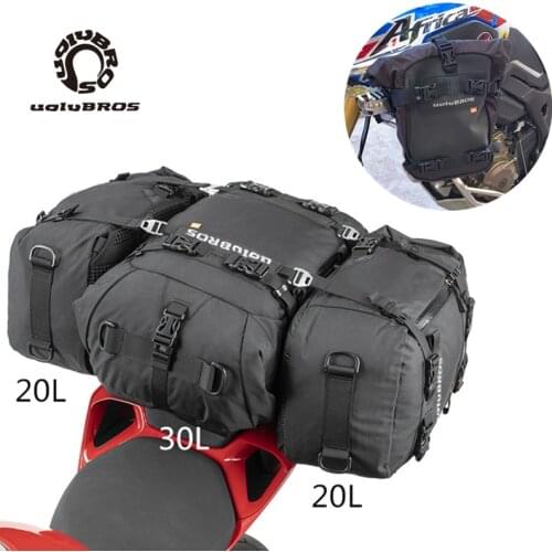 Free shipping motorcycle rear seat bag multifunctional waterproof long-distance motorbike tail luggage motocross saddle bag