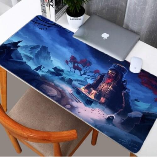 Large mouse pad game accessories mouse pad diffuse PC computer full set of player pad office keyboard mousepad genshin impact