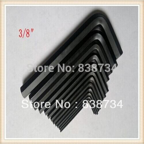 CRV black finishing 3/8" hex key set (10pcs/lot)