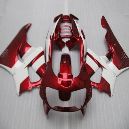 Dor-Custom ABS fairing kits for honda CBR900RR 96 97 CBR 893RR 1996 1997 Red white motorcycle CBR 893 fairings