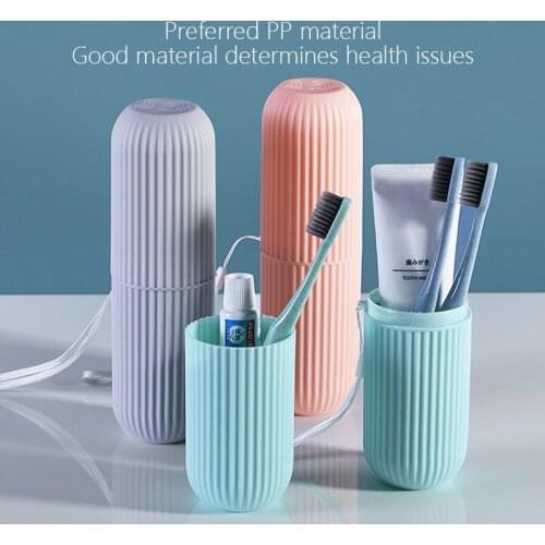Travel Brushing Cup Creative Mouthwash Cup Portable Toothbrush Bucket Toothbrush Toothpaste Storage Set bathroom accessories