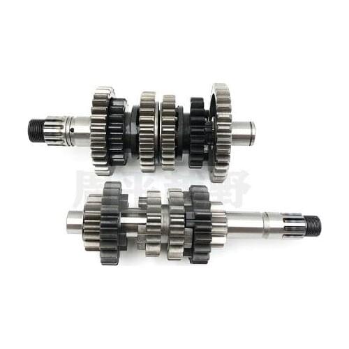 Main drive shaft and countershaft suit for loncin YF300 water cooling/LX300-CR6 /LX300-6A 300AC