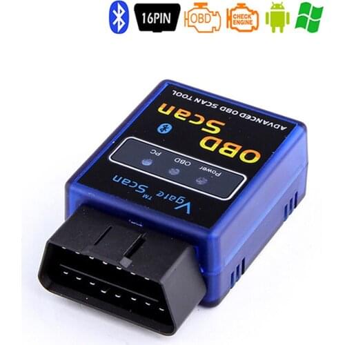 Vgate Mini ELM327 Bluetooth OBD2 V2.1 Car Diagnostic Tool ELM327 OBD Auto Code Reader Car Diagnostic Tool OBD II Vehicle Scanner
