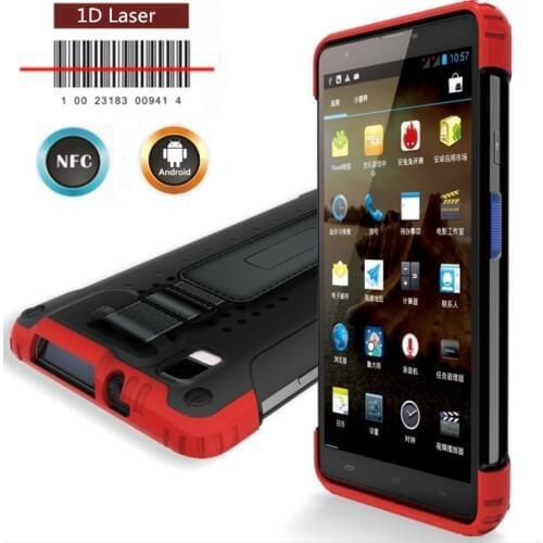 LS7S (1D) Android Industrial PDA Handheld Tablet 1D Barcode Scanner Bar Code Reader, Data Collectors with Camera NFC Reader GPS