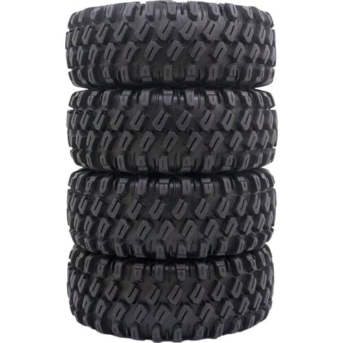 Set of 4 1.9'' Wheel Tires for SCX10 D90 -4 CC01 1:10 RC Crawler Axial