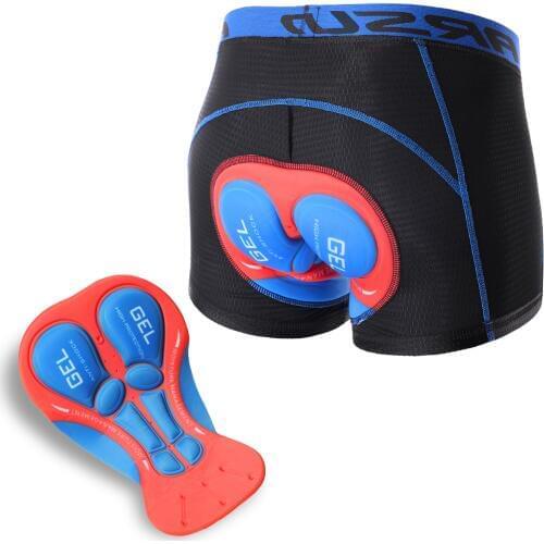 2020 Cycling Underwear Men Bicycle Mountain MTB Shorts Pro 5D Gel Pad Shockproof Cycling Underpant Sports Gel Bike Underwear