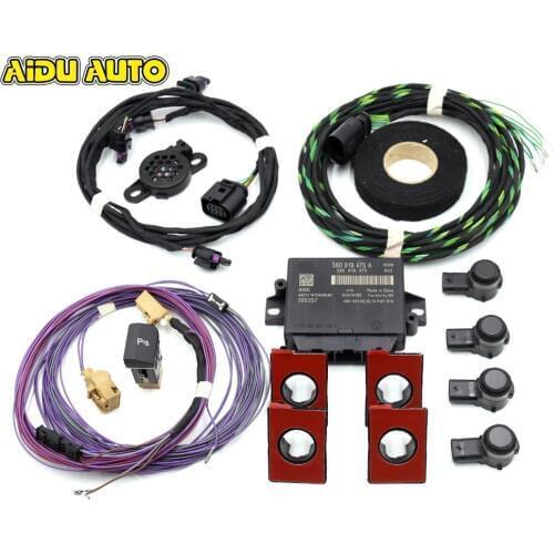 Park Pilot Front 4K Update 8K Sensor With Visible OPS Parking FOR PQ Skoda Superb