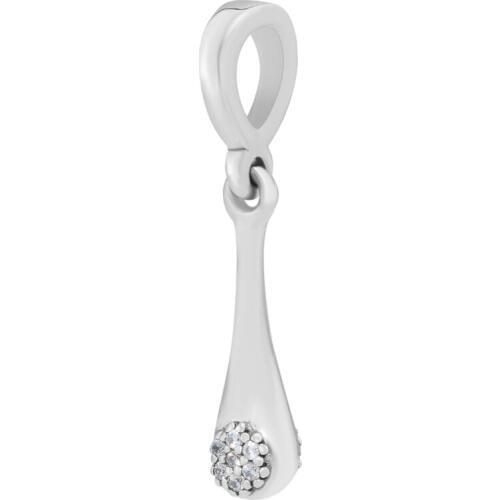 Fits for Pandora Charms Bracelets Modern LovePods Dangle Beads with Clear CZ 100% 925 Sterling Silver Jewelry Free Shipping