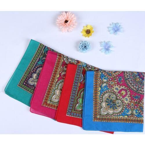 Hiking Scarves Cotton Du-rag Bandana Paisley bandanna Running 2PAC Scarf Cycling Balaclava BBOY Headwear HIP HOP Headband