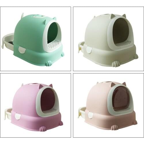 Fully Enclosed Cat Litter Box Large Toilet Cat Litter Box Deodorant Arenero Gato Cerrado Caja De Arena Para Gato Pet Products