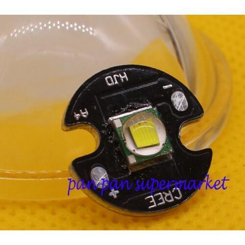 10pcs CREE XLamp XML T6 LED white /warm white 10W LED Chip Emitter for DIY with 16mmstar