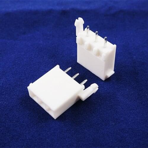 100pcs Pitch 4.14 mm PCB Male Header 3 pin 1x3 0.163" Straight Through Hole Cross Mini Universal Mate-N-Lok 770170-1 Shrouded