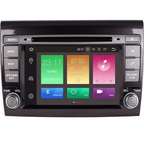 2 Din Android 10 4+32G Car Multimedia player For Fiat/Bravo 2007 2008 2009 2010 2011 2012 DVD Automotivo GPS Radio 4 GB RAM OBD