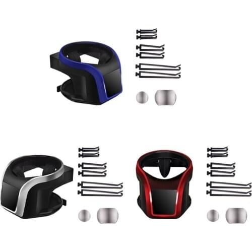 2 in 1 Air Vent Mount Car Outlet Phone Rack Adjustable Length Air Vent Cup Holder