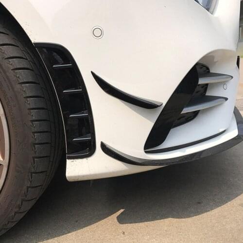2021 Fit For 19 Refitting New Sports Front Bar Air Inlet Blades of Mercedes Benz A-class A180l A200l