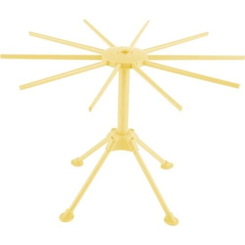 28 * 16.8cm Noodle Spaghetti Pasta Drying Rack Stand Dryer Foldable Kitchen Tool with Non-slip base