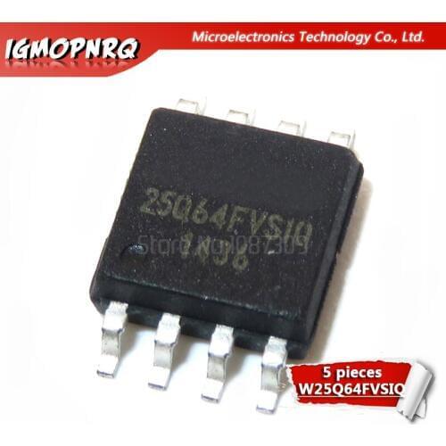 5PCS W25Q64FVSIQ SOP W25Q64FVSSIQ SOP8 W25Q64 25Q64 SOP-8 25Q64FVSIQ 25Q64FVSSIQ