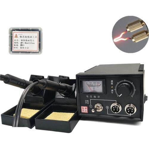 60W 110V / 220V Digital Multifunction Pyrography Machine US/UK/EU Plug with Pyrography Pen Wood Burning Pen Craft Tool Kit Sets