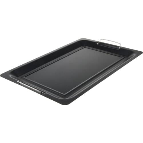 Nonstick Outdoor Barbecue Pan/Chicken Frying Pan With Side Handles Square, Wear-resisting