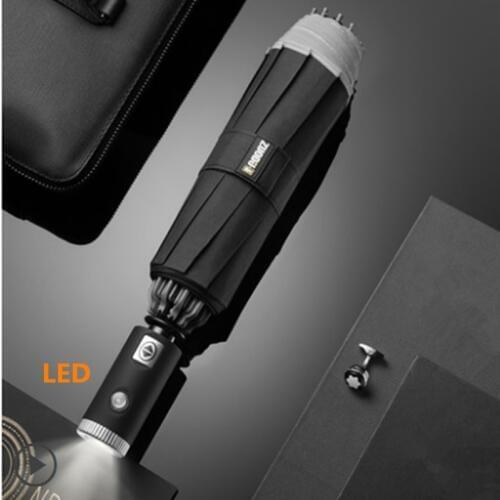 Car Umbrella mens fully automatic reverse sun umbrella adult men women Reflective design high quality multifunction umbrella