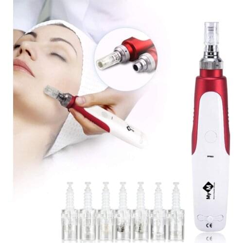 Bayonet Dr Pen Needle Cartridge NeedleTip Exfoliate Shrink Pores Device Electric Micro Rolling Derma Pen Therapy Beauty Tool