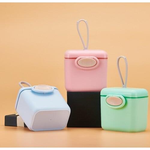 Baby Portable Baby Food Storage Box Essential Cereal Infant Milk Powder Box Toddle Snacks Container Portable Milk Powder Box