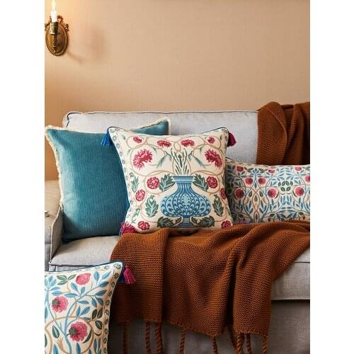 Soft Cushion Cover Decorative Pillows Throw Pillow Case Customized life Tree waist pillow Case