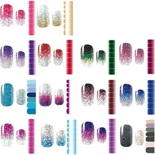 Nail Sticker Full Cover Nail Foil Self Adhesive Nail Decoration Art Sticker