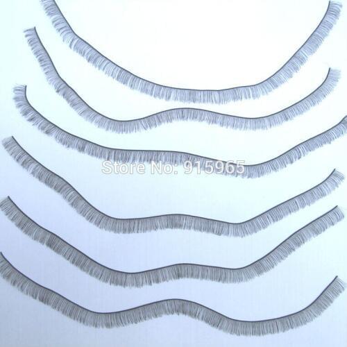 Wholesales 100pcs/lot 8mm *20cm black and brown eyelashes for 1/3 1/4 BJD doll or reborn doll accessory